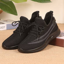 2021 New Comfortable Mens Casual Shoes Hot Sale Loafers Men Shoes High Quality  Men Flats Mesh Sneakers Big Size 38-47 2024 - buy cheap