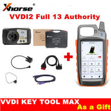Полный программатор ключей Xhorse VVDI2 версии V6.8.2 и для BMW FEM BDC ID48 96 бит ID48 OBDII MQB Administration Plus VVDI Key TOOL MAX 2024 - купить недорого