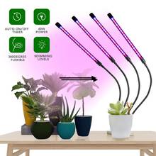 Full Spectrum Phytolamps DC5V USB LED Grow Light with Timer 20W 30W 40W  Desktop Clip Phyto Lamps for Plants Flowers Grow Box 2024 - buy cheap