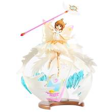 Figura de acción de Anime Captor Sakura Kinomoto Sakura, modelo de figura de PVC de 19-35CM, Hello Brand New World, hermoso juguete 2024 - compra barato