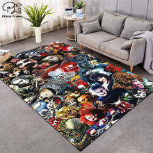 Alfombra de Halloween IT Horror, alfombrilla cuadrada antideslizante, 3D, antideslizante, para comedor, sala de estar, dormitorio suave 05 2024 - compra barato