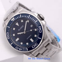 Bliger 43mm Automatic Mechanical Mens Watch Business Luxury Brand Ceramic Bezel Day Date Sapphire Glass Luminous Wristwatch Men 2024 - buy cheap