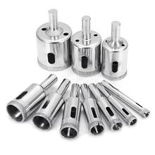 Hot XD-Diamond Drill Bits,10Pcs 6-32mm Hole Saw Diamond Drill Bit Hollow Core Drill Bit Set for Diamond Coating, Carbon Steel fo 2024 - buy cheap