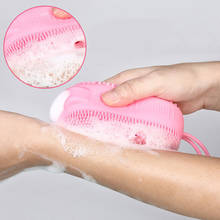 Silicone Head Massage Brush Body Shampoo Scalp Massage Brush Comb Hair Washing Comb Shower Foot Scrubber Brush Bathroom Supplies 2024 - buy cheap