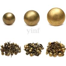Blesiya-tachuelas de bronce para tapicería, tachuelas para, a granel, 100 Uds., 7-11mm 2024 - compra barato