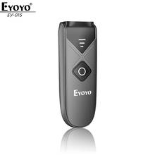 Eyoyo-Mini escáner de código de barras con cable USB, lector de código de barras inalámbrico con Bluetooth 2,4G, 1D, 2D, QR, PDF417, para iPad, iPhone, tabletas y PC Android 2024 - compra barato