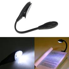 Luz de lectura nocturna para libros, lámpara LED Flexible recargable por USB, con Clip, 3 modos de brillo, para mesa, escritorio y mesita de noche 2024 - compra barato