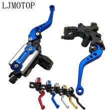 Motorcycle Brake Clutch Levers Cable Clutch Reservoir For Honda Grom Cb190r Cbr250r Yamaha Fz1 Fz6 Ybr 125 Bmw F800r Accessories 2024 - buy cheap