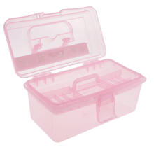 Plastic Tool Box Lockable Storage Case Art Craft Supply Organizer Container 2024 - buy cheap