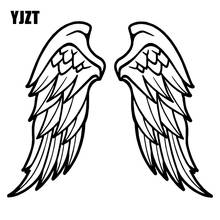 YJZT 18.5X15.8CM Wings Cartoon Vinyl Decals Window Trunk Decoration Car Sticker C25-1163 2024 - buy cheap