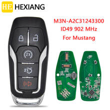 HE Xiang Car Remote Control Key For Ford Fusion Explorer edge Mustang 2013-2017 FSK902 M3N-A2C31243300 Replace Promixity Card 2024 - buy cheap