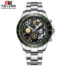Tevise Top Brand Watch Men Automatic Mechanical WatchesTourbillon Skeleton Watch Self Winding Male Wristwatch Relogio Masculino 2024 - buy cheap