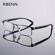 RBENN Anti Blue Light Computer Men Reading Glasses High Quality Metal Frame Presbyopia Eyeglasses with Diopter +1.5 2.0 2.5 2024 - buy cheap