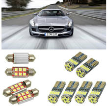 Interior led Car lights For mercedes sls amg c197 coupe sls amg roadster r197 cabrio bulbs for cars License Plate Light 8pc 2024 - buy cheap