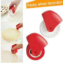 Kitchen Helper DIY Dough Cutting Roller Tools Biscuits Maker Lattice Roller Dough Cutter Tool Pizza Cutting Pie Decor reposteria 2024 - buy cheap