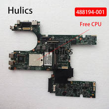 Hulics-placa-mãe original 2013-001 para computador portátil, placa principal, cpu grátis, hp compaq 6535b 6735b 2024 - compre barato