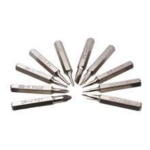 10pcs Magnetic CR-V Precision Screwdriver Bit Set PH00 PH0 Z1 Z0 3.0 2.0 1.0 T5 T4 0.8 Multifunctional Hex Torx Head Repair Tool 2024 - buy cheap