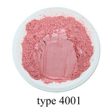 Type 4001 Bright Pink Pearl Powder Pigment Dye Colorant for Nail Decoration Soap Automotive Arts Crafts 50g Mineral Mica Powder 2024 - buy cheap
