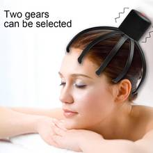 Elétrica polvo garra couro cabeludo massageador alívio do estresse cabeça terapêutica scratcher acupoint meridiano instrumento de fisioterapia 2024 - compre barato