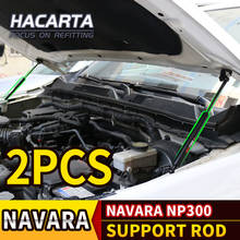 Car Styling 2PCS Hood Cover Hydraulic Rod Strut Rod Telescopic Rod Engine Cover Support for NAVARA NP300 D23 2015-2019 2024 - buy cheap