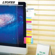 Creative Monitor Message Memo Board for Sticky Note lyofes Transparent Name Card Phone Holder Desktop Plastic Holder Stationery 2024 - buy cheap