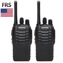 Baofeng-walkie-talkie BF-88A FRS, Radio de dos vías, versión actualizada, 0,5 W, UHF, 462-467MHz, 16 canales, 2 piezas 2024 - compra barato