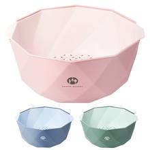 New Kitchen Colander Bowl Pasta Strainer Bowl, Fruit and Vegetable Colander, Double Layered Drain Basin and Basket 2024 - buy cheap