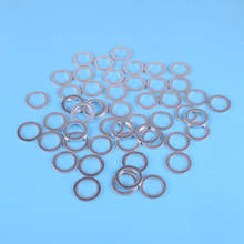 CITALL 50Pcs Aluminum Alloy Engine Oil Crush Washers Drain Plug Gaskets 18mm ID. 25.5mm OD. fit for most of car 2024 - buy cheap
