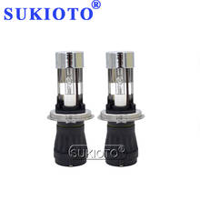 SUKIOTO 1 Pair 55W HID Hi/Lo Bixenon H4 HID Headlamp Bulb 35W 4300K 5000K 6000K 8000K Car Light Source H4-3 Xenon Headlight Bulb 2024 - buy cheap