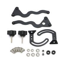 Suporte de para-brisa r1250gs r 1200gs lc/adv 14-19, suporte de montagem, trava de para-brisas para bmw r1200gs adventure 13-19 2024 - compre barato