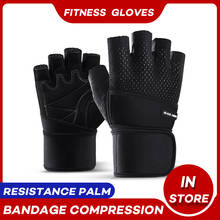 New Half Finger Breathable Fitness Gloves Training Gym Glove for Men Sports Wight Lifting Exercise Wrist Support Luva Mittens 2024 - buy cheap