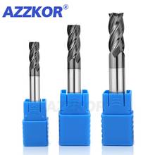 Milling Cutter Alloy Coating Tungsten Steel Tool cnc maching EndMill AZZKOR top  milling cutter kit milling machine tools 16/20 2024 - buy cheap