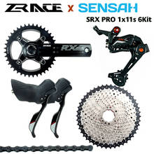 SENSAH SRX PRO 11 velocidades, grupo de carretera 11 s, palanca de cambios R/L + desviadores traseros + Cassette ZRACE chainset, gravel-bikes Cyclo-Cross 2024 - compra barato