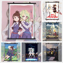 WTQ Little Witch Academia Atsuko Diana Anime Retro Poster Canvas Painting Anime Posters Wall Decor Wall Art Picture Home Decor 2024 - buy cheap