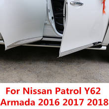 For Nissan Patrol Y62 Armada 2016 2017 2018 door side line garnish body molding cover protector trim Body trim Door side trim 2024 - buy cheap