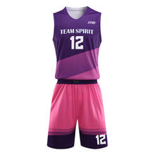 TaoBo-Conjunto de camiseta de entrenamiento de baloncesto personalizable para hombre y mujer, chándal universitario en blanco, uniformes de baloncesto para jóvenes, Unisex 2024 - compra barato