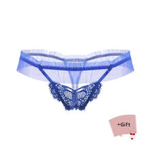 Moda sexy calcinha de renda transparente oco privado g-string tanga calcinha bordada allure erótico para mulher calcinha de biquíni 2024 - compre barato