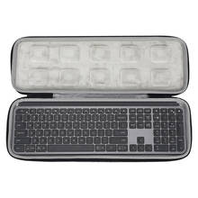 Bolsa de almacenamiento para teclado, Logitech MX EVA para funda rígida, teclas avanzadas inalámbricas iluminadas, accesorios para teclado 2024 - compra barato