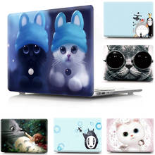 Capa pintada para apple macbook air pro, retina 11 12 13 15 polegadas laptop capa para mac book air pro 13.3 15.4 16 case 2024 - compre barato