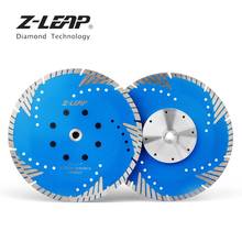 Z-LEAP 230mm Diamond Saw Blade With M14 Flange 9inch Hot Pressed Cutting Disc Wet Dry Use For Granite Marble Concrete Stone Cut 2024 - buy cheap
