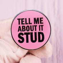 Tell Me About It Stud Grease Sandy Danny Novelty Brooch Pins Enamel Metal Badges Lapel Pin Brooches Fashion Jewelry Accessories 2024 - buy cheap