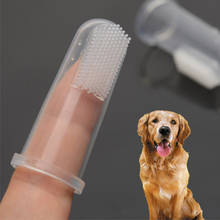 10 pcs Pet Finger Toothbrush Silicone Toothbrush Puppy Cat Refers to Brush Suit Fingers Pet Toothbrush 2024 - buy cheap