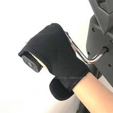 Luvas de suporte de mão de reabilitação, ajudar a derrame ou dedo para segurar a alça da fisioterapia bicicleta 2024 - compre barato