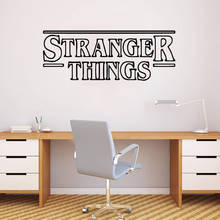 Color Wallpaper Of Strange Things In The Office Bedroom, Vinyl Wallpaper For Children, Removable, Wall Decals, Quotations 2024 - buy cheap
