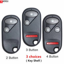 KEYECU for Honda Accord Civic CR-V Pilot Jazz Remote Car Key Shell Case Fob 2/ 2+1 3/ 3+1 4 Button NHVWB1U521,NHVWB1U523 2024 - buy cheap