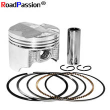 Motorcycle Accessories Cylinder Bore STD~+150 Size 55mm ~ 56.50mm Piston Rings Full Kit For HONDA CB400SF CB-1 VTEC 400 CBR400 2024 - buy cheap