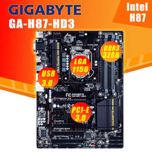 GIGABYTE GA-H87-HD3 Motherbaord Intel H87 LGA 1150 DDR3 32GB PCI-E 3.0 Desktop H87 Mainboard 1150 Core i7/i5/i3 DDR3 GA-H87-HD3 2024 - buy cheap