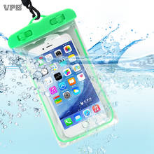 Clear Sealed Swimming Bags Smartphone Waterproof Pack Universal Diving Surfing Mobile Phone Neck Pouch For Beach Storage Cases 2024 - buy cheap