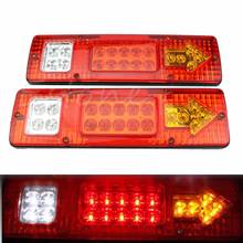 Car Styling 2pcs 19 LED Car Truck Trailer Rear Tail Stop Turn Light Indicator Lamp 12V Drop shipping 2024 - buy cheap