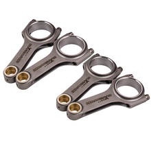 H beam Connecting Rods Pleuel Bielle Conrods For Austin Mini Cooper S 1275cc A+ 146.05mm ARP 2000 bolt TÜV Certification 2024 - buy cheap